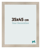 Cornice 35x45cm Rovere Rustico MDF Pisa Davanti Dimensione | Yourdecoration.it