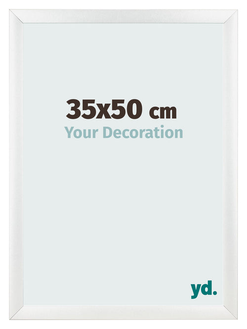 Cornice 35x50cm Bianco Vintage MDF Pisa Davanti Dimensione | Yourdecoration.it