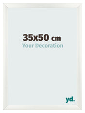 Cornice 35x50cm Bianco Vintage MDF Pisa Davanti Dimensione | Yourdecoration.it