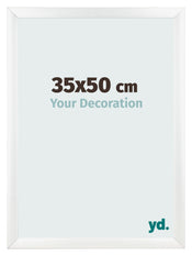 Cornice 35x50cm Bianco Vintage MDF Pisa Davanti Dimensione | Yourdecoration.it
