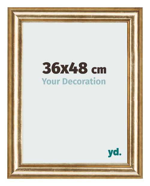 Cornice 36x48cm Oro Antico MDF Lazio Davanti Dimensione | Yourdecoration.it