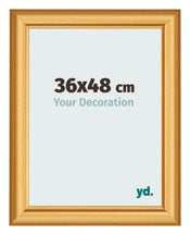 Cornice 36x48cm Oro Opaco MDF Lazio Davanti Dimensione | Yourdecoration.it