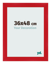 Cornice 36x48cm Rosso MDF Pisa Davanti Dimensione | Yourdecoration.it