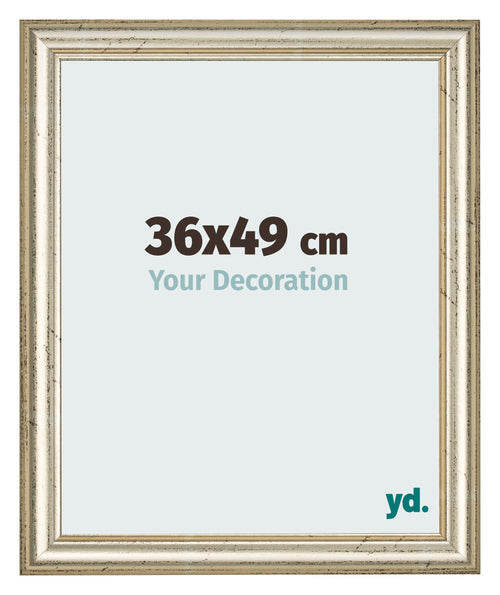Cornice 36x49cm Lucentezza Metallica MDF Lazio Davanti Dimensione | Yourdecoration.it
