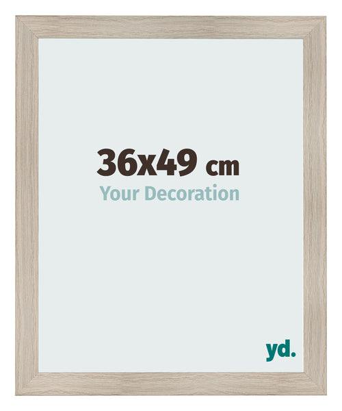 Cornice 36x49cm Rovere Rustico MDF Pisa Davanti Dimensione | Yourdecoration.it