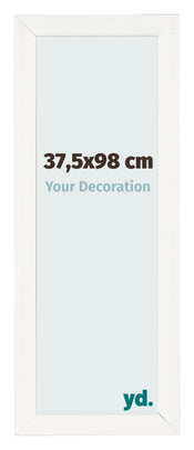 Cornice 37 5x98cm Bianco Vintage MDF Pisa Davanti Dimensione | Yourdecoration.it