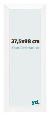 Cornice 37 5x98cm Bianco Vintage MDF Pisa Davanti Dimensione | Yourdecoration.it