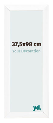 Cornice 37 5x98cm Bianco Vintage MDF Pisa Davanti Dimensione | Yourdecoration.it