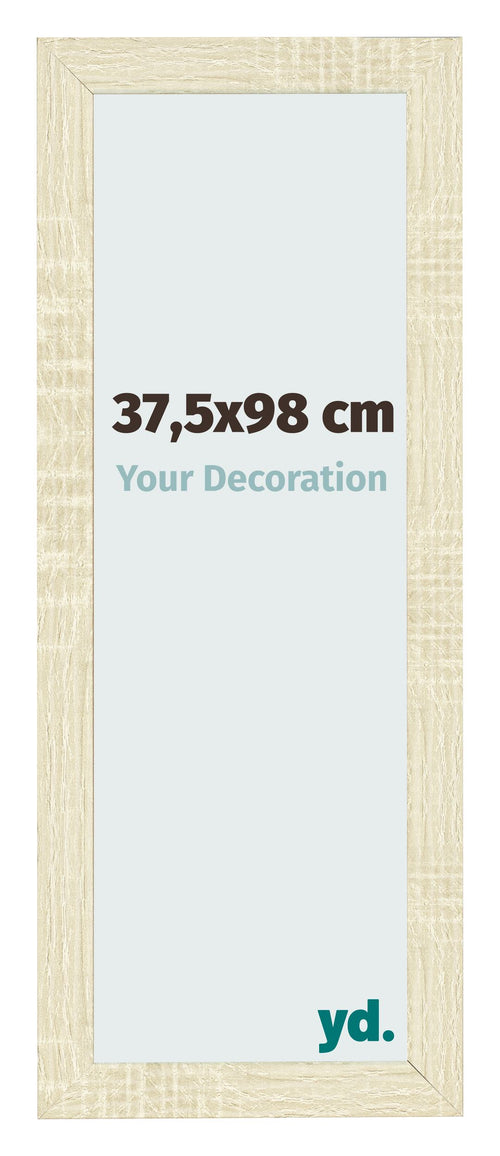Cornice 37 5x98cm Rovere MDF Pisa Davanti Dimensione | Yourdecoration.it