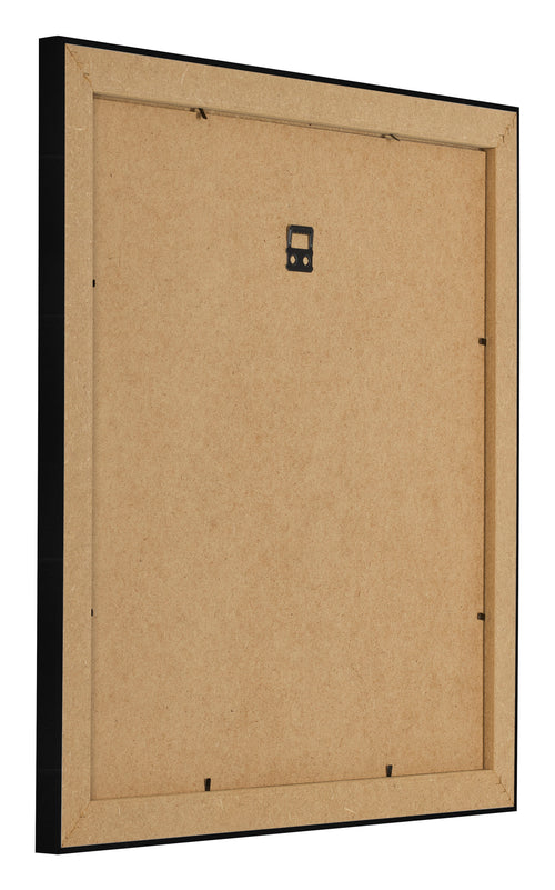 Cornice 40x40cm Nero Argento Lucido MDF Pisa Retro Obliquo | Yourdecoration.it