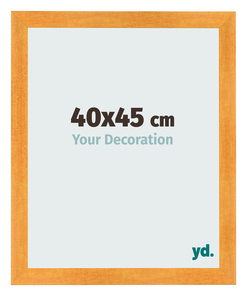 Cornice 40x45cm Arancione MDF Pisa Davanti Dimensione | Yourdecoration.it
