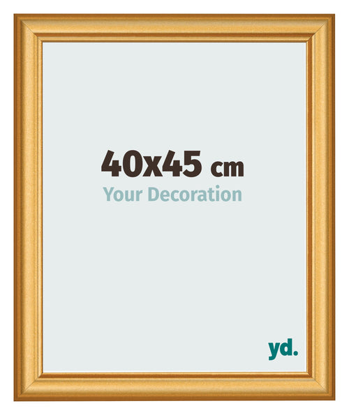Cornice 40x45cm Oro Opaco MDF Lazio Davanti Dimensione | Yourdecoration.it