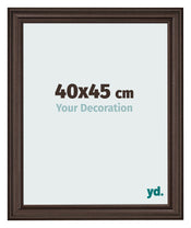 Cornice 40x45cm Quercia Scura MDF Lazio Davanti Dimensione | Yourdecoration.it