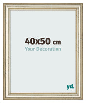 Cornice 40x50cm Lucentezza Metallica MDF Lazio Davanti Dimensione | Yourdecoration.it