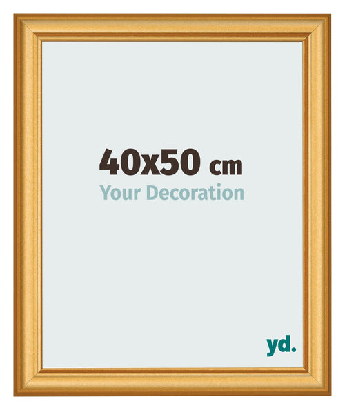 Cornice 40x50cm Oro Opaco MDF Lazio Davanti Dimensione | Yourdecoration.it
