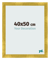 Cornice 40x50cm Oro Vintage MDF Pisa Davanti Dimensione | Yourdecoration.it