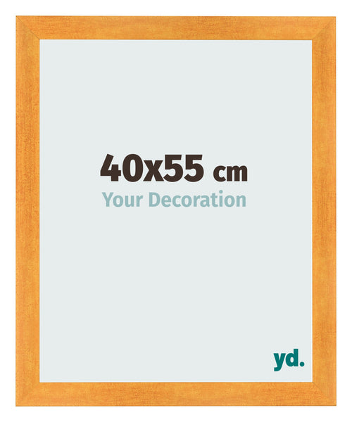 Cornice 40x55cm Arancione MDF Pisa Davanti Dimensione | Yourdecoration.it