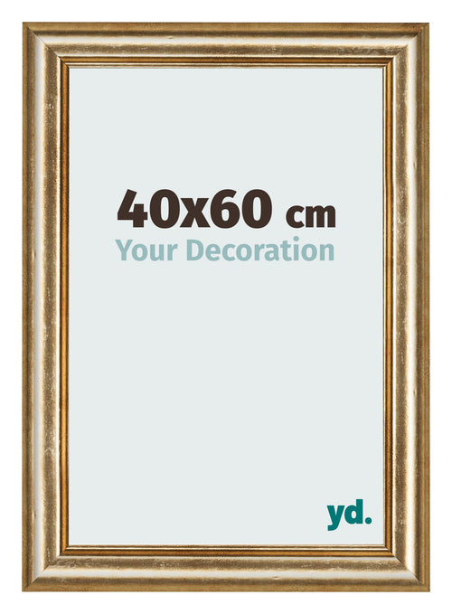 Cornice 40x60cm Oro Antico MDF Lazio Davanti Dimensione | Yourdecoration.it