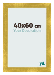 Cornice 40x60cm Oro Vintage MDF Pisa Davanti Dimensione | Yourdecoration.it