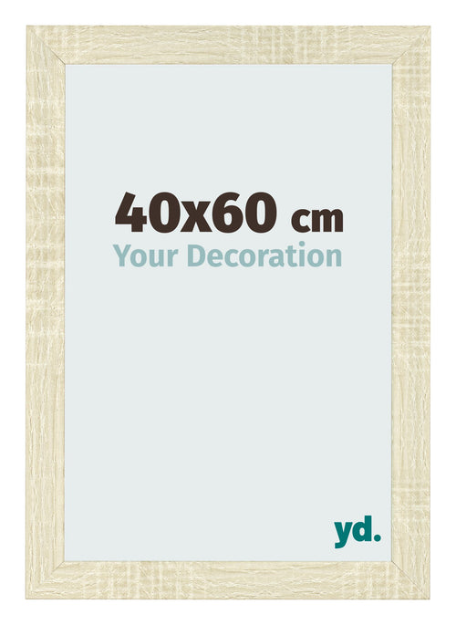 Cornice 40x60cm Rovere MDF Pisa Davanti Dimensione | Yourdecoration.it