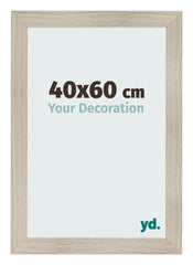 Cornice 40x60cm Rovere Rustico MDF Pisa Davanti Dimensione | Yourdecoration.it