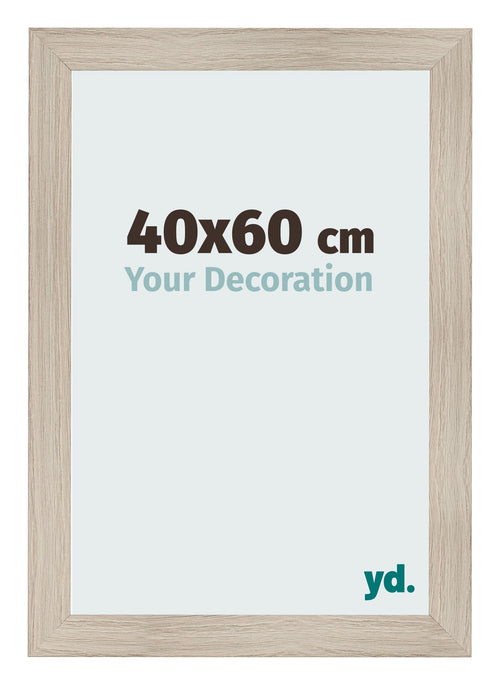 Cornice 40x60cm Rovere Rustico MDF Pisa Davanti Dimensione | Yourdecoration.it