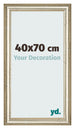 Cornice 40x70cm Lucentezza Metallica MDF Lazio Davanti Dimensione | Yourdecoration.it