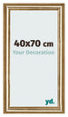 Cornice 40x70cm Oro Antico MDF Lazio Davanti Dimensione | Yourdecoration.it