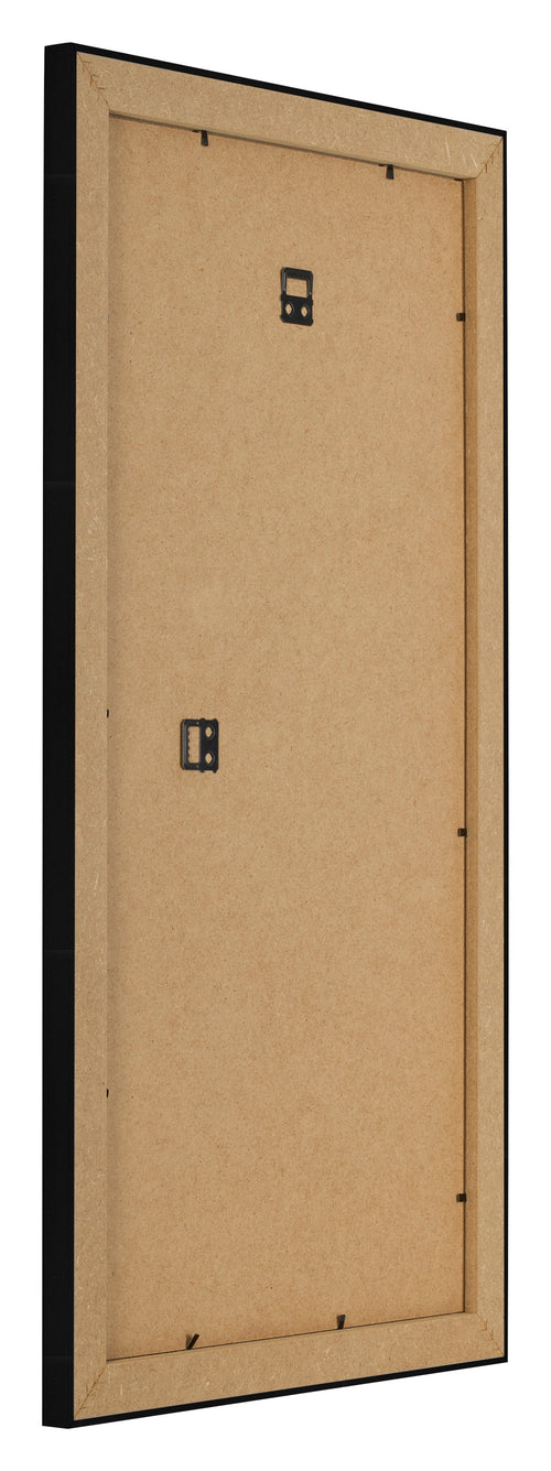 Cornice 40x80cm Nero Argento Lucido MDF Pisa Retro Obliquo | Yourdecoration.it