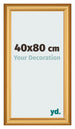 Cornice 40x80cm Oro Opaco MDF Lazio Davanti Dimensione | Yourdecoration.it