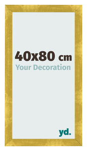 Cornice 40x80cm Oro Vintage MDF Pisa Davanti Dimensione | Yourdecoration.it