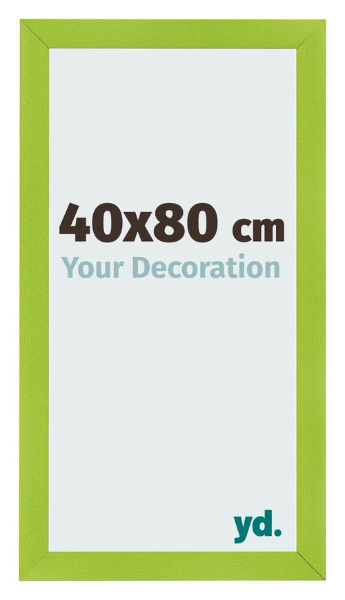 Cornice 40x80cm Verde MDF Pisa Davanti Dimensione | Yourdecoration.it