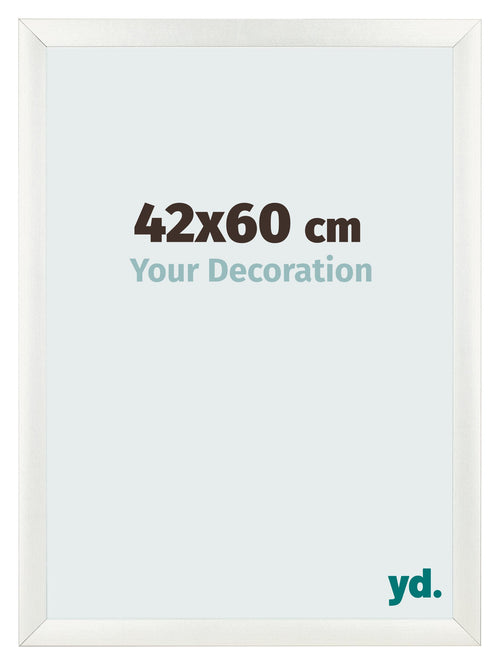 Cornice 42x60cm Bianco Vintage MDF Pisa Davanti Dimensione | Yourdecoration.it