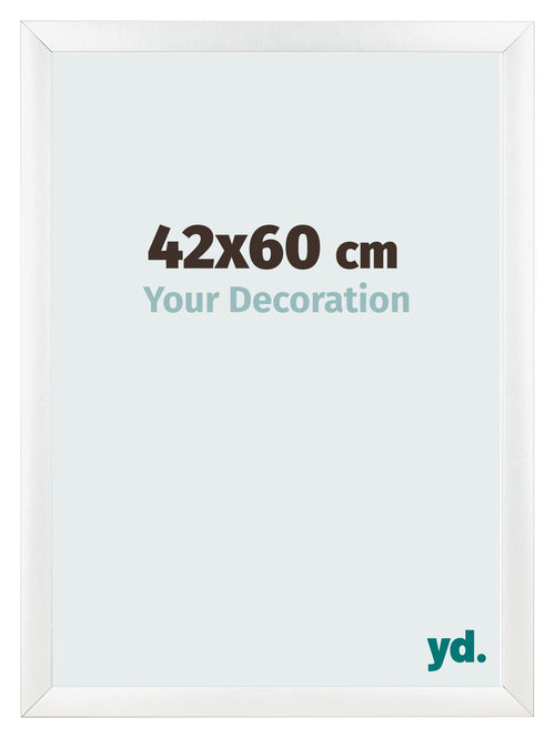 Cornice 42x60cm Bianco Vintage MDF Pisa Davanti Dimensione | Yourdecoration.it