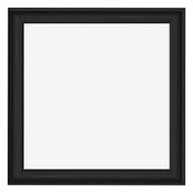 Cornice 45x45cm Grana Di Legno Nero MDF Lazio Davanti | Yourdecoration.it