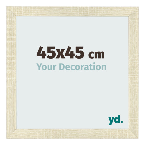 Cornice 45x45cm Rovere MDF Pisa Davanti Dimensione | Yourdecoration.it