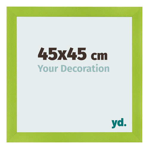 Cornice 45x45cm Verde MDF Pisa Davanti Dimensione | Yourdecoration.it