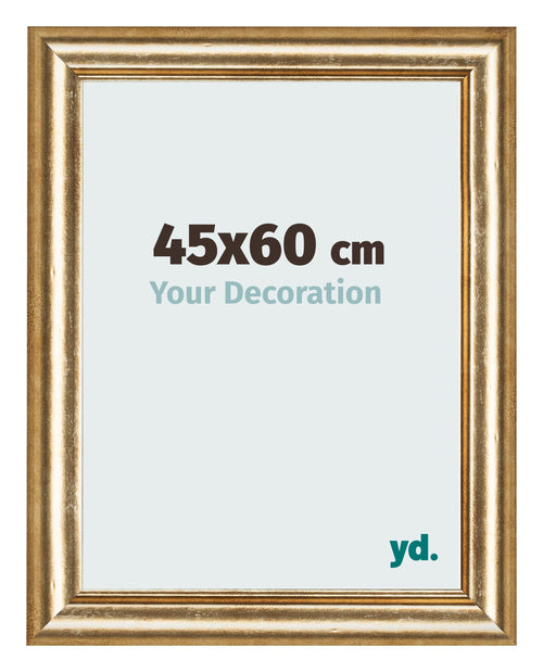 Cornice 45x60cm Oro Antico MDF Lazio Davanti Dimensione | Yourdecoration.it