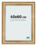 Cornice 45x60cm Oro Antico MDF Lazio Davanti Dimensione | Yourdecoration.it