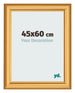 Cornice 45x60cm Oro Opaco MDF Lazio Davanti Dimensione | Yourdecoration.it