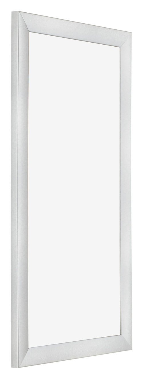 Cornice 45x80cm Argento Nero Spazzato MDF Pisa Davanti Obliquo | Yourdecoration.it