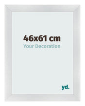 Cornice 46x61cm Argento Nero Spazzato MDF Pisa Davanti Dimensione | Yourdecoration.it