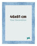 Cornice 46x61cm Blu Acceso Spazzato MDF Pisa Davanti Dimensione | Yourdecoration.it