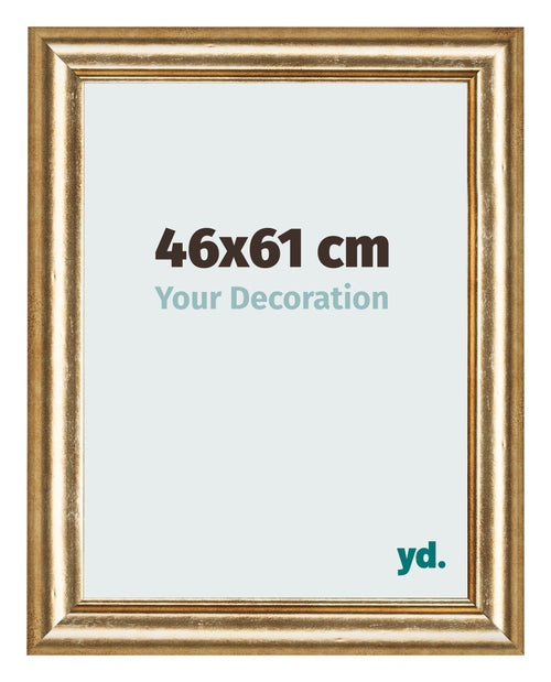 Cornice 46x61cm Oro Antico MDF Lazio Davanti Dimensione | Yourdecoration.it