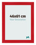 Cornice 46x61cm Rosso MDF Pisa Davanti Dimensione | Yourdecoration.it