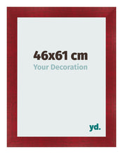 Cornice 46x61cm Vino Rosso Spazzato MDF Pisa Davanti Dimensione | Yourdecoration.it