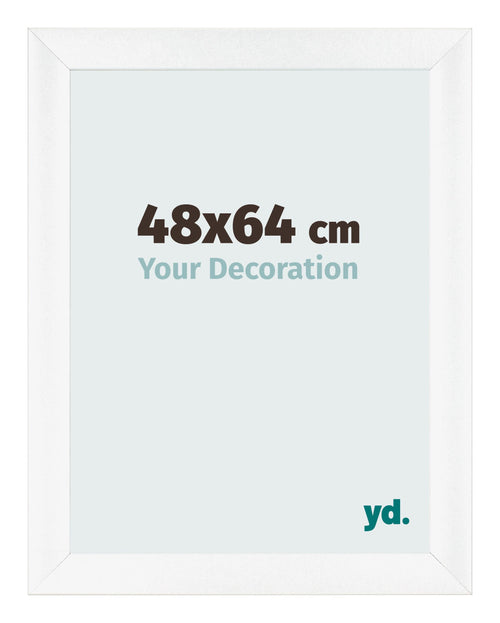 Cornice 48x64cm Bianco Vintage MDF Pisa Davanti Dimensione | Yourdecoration.it