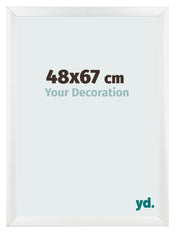 Cornice 48x67cm Bianco Vintage MDF Pisa Davanti Dimensione | Yourdecoration.it