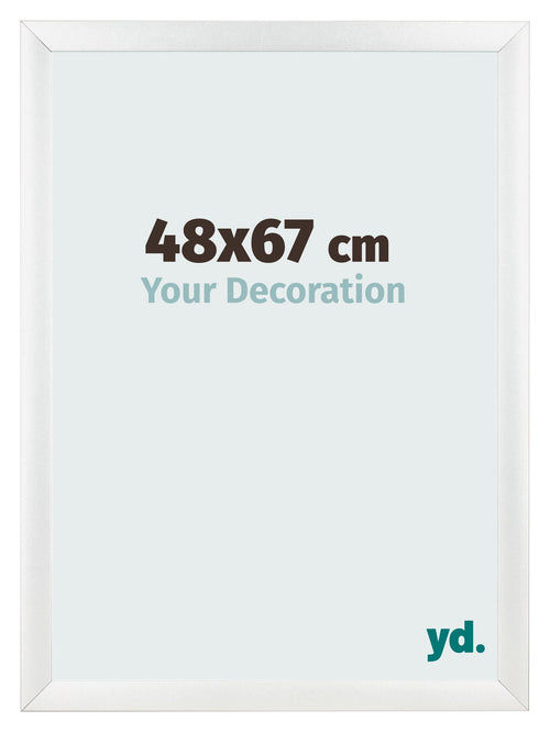 Cornice 48x67cm Bianco Vintage MDF Pisa Davanti Dimensione | Yourdecoration.it