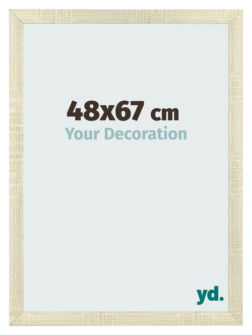 Cornice 48x67cm Rovere MDF Pisa Davanti Dimensione | Yourdecoration.it